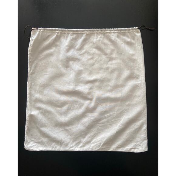 KATE SPADE 17"x17" White Dust Bag w/Logo Print - Picture 4 of 7